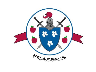 Fraser’s Logo Design - Branding agency Bare Bones Marketing in Oakville, Ontario.
