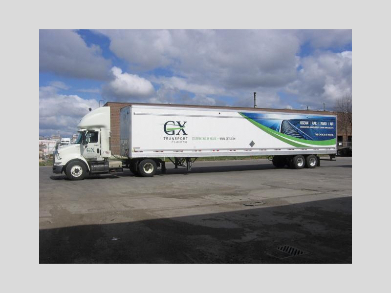 GX Truck Design Spring - Vehicle Decal Design with Bare Bones Marketing in Oakville, Ontario.